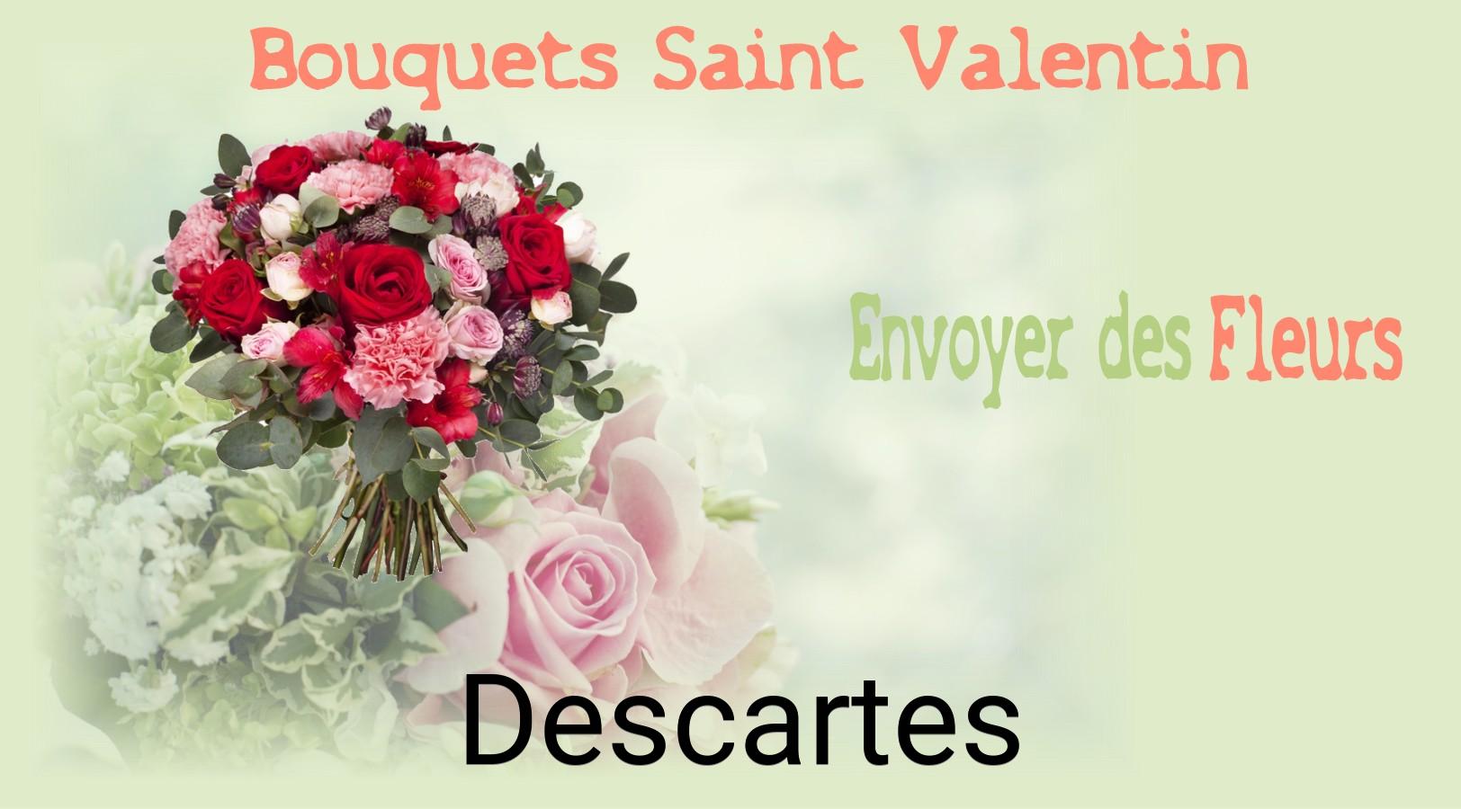 Roses de Saint-Valentin livrées à Descartes